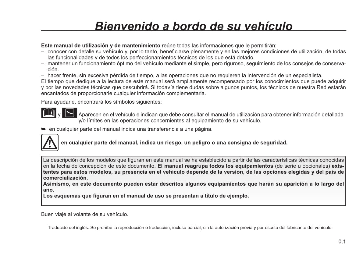 2021-2022 Renault Arkana Owner's Manual | Spanish