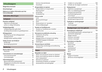 2015-2016 Skoda Rapid Spaceback Owner's Manual | Dutch