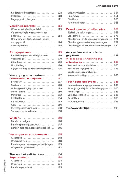 2015-2018 Audi A1 Bedienungsanleitung | Niederländisch