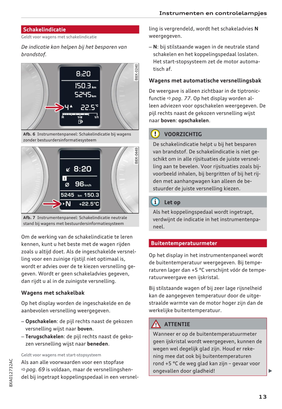 2015-2018 Audi A1 Owner's Manual | Dutch