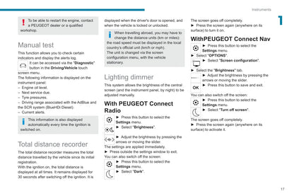 2020-2021 Peugeot 308 Owner's Manual | English