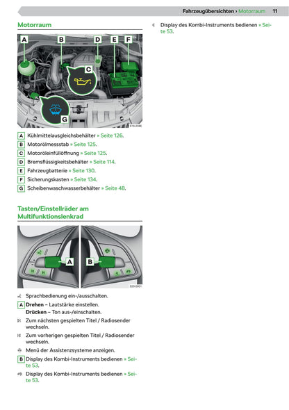 2018-2021 Skoda Fabia Bedienungsanleitung | Deutsch