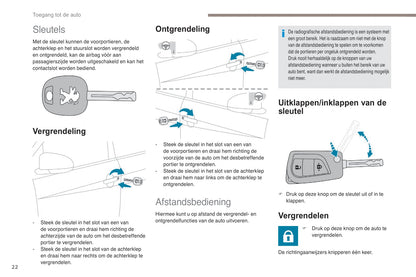 2018-2022 Peugeot 108 Owner's Manual | Dutch