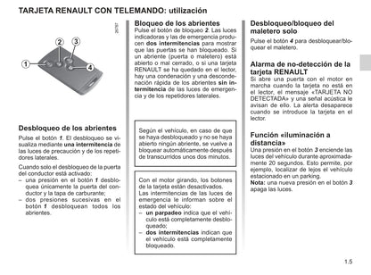 2018-2019 Renault Clio Bedienungsanleitung | Spanisch