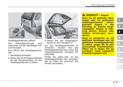 2008-2009 Kia Sportage Owner's Manual | German