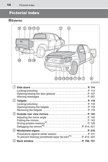 2019 Toyota Tundra Owner's Manual | English