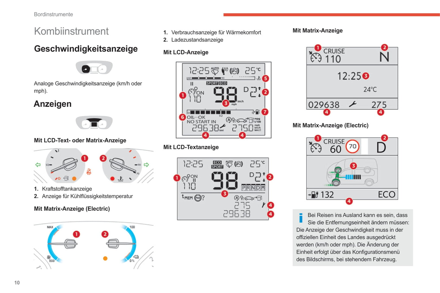 2020-2022 Citroën SpaceTourer/Dispatch/Jumpy/ë-Dispatch/ë-Jumpy/ë-SpaceTourer Owner's Manual | German