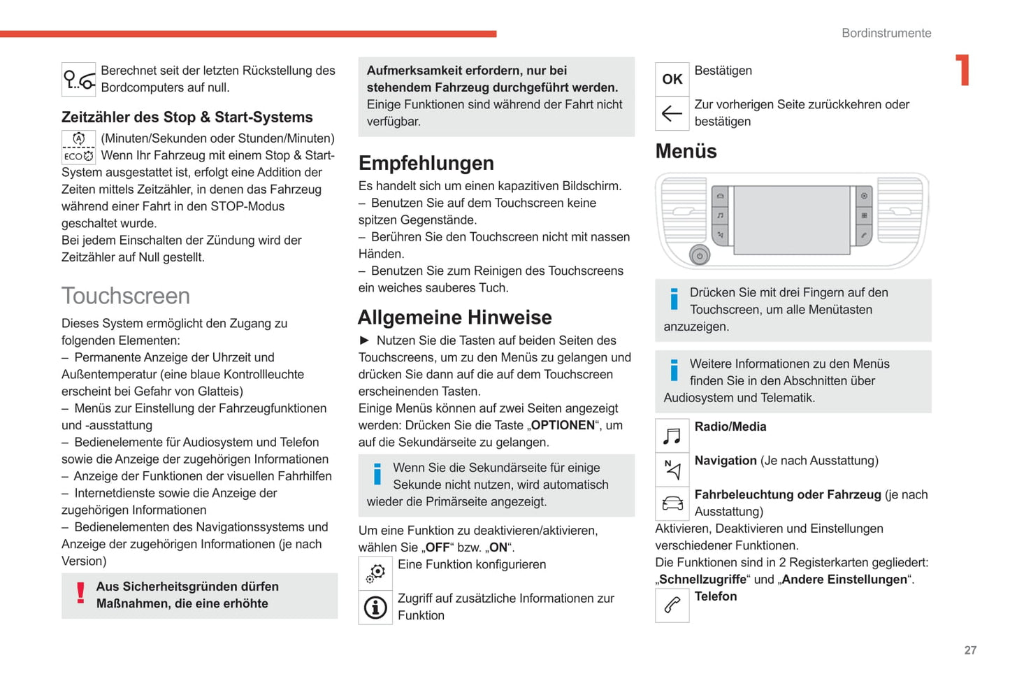 2020-2022 Citroën SpaceTourer/Dispatch/Jumpy/ë-Dispatch/ë-Jumpy/ë-SpaceTourer Owner's Manual | German