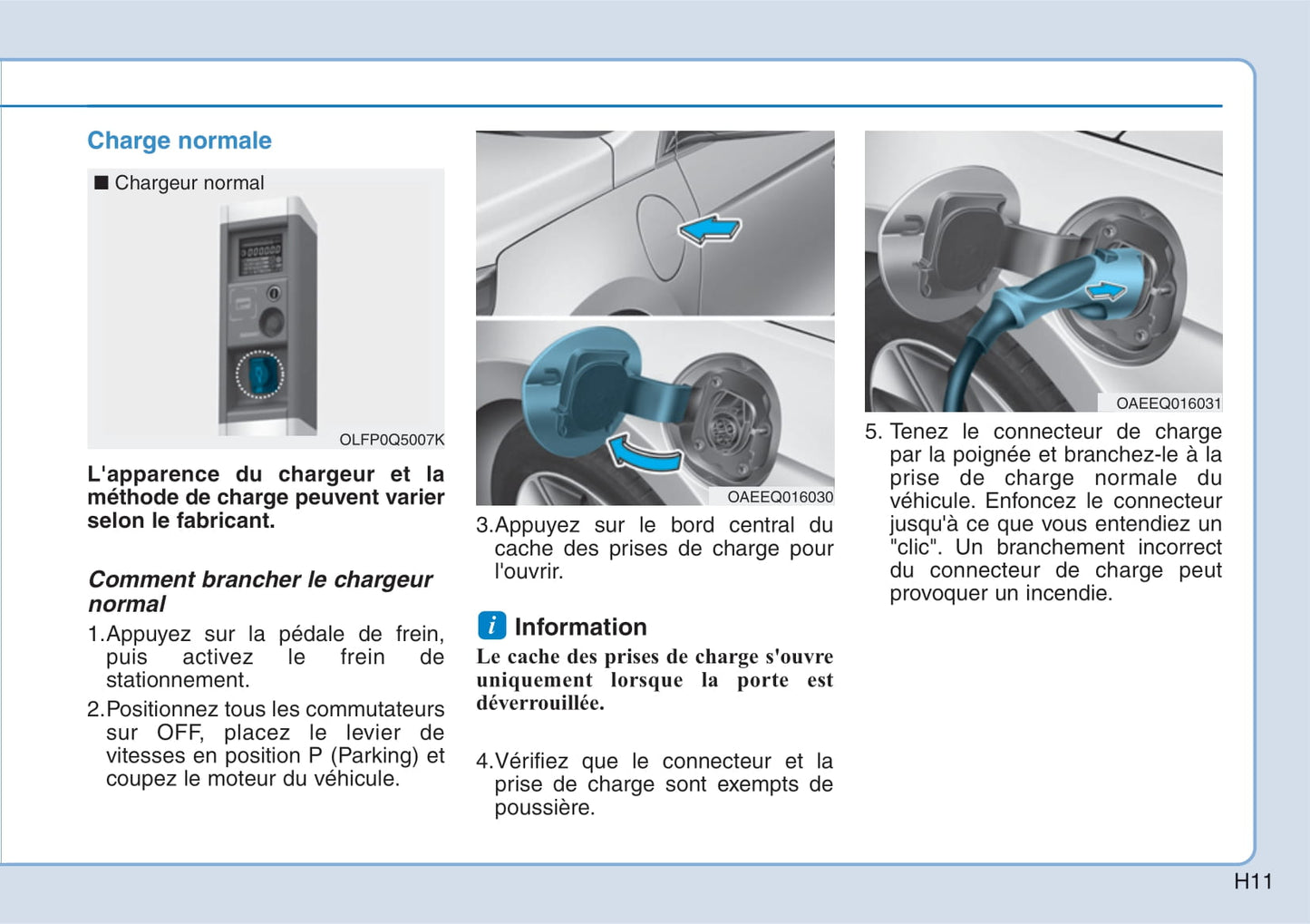 2018-2019 Hyundai Ioniq Hybrid Bedienungsanleitung | Französisch