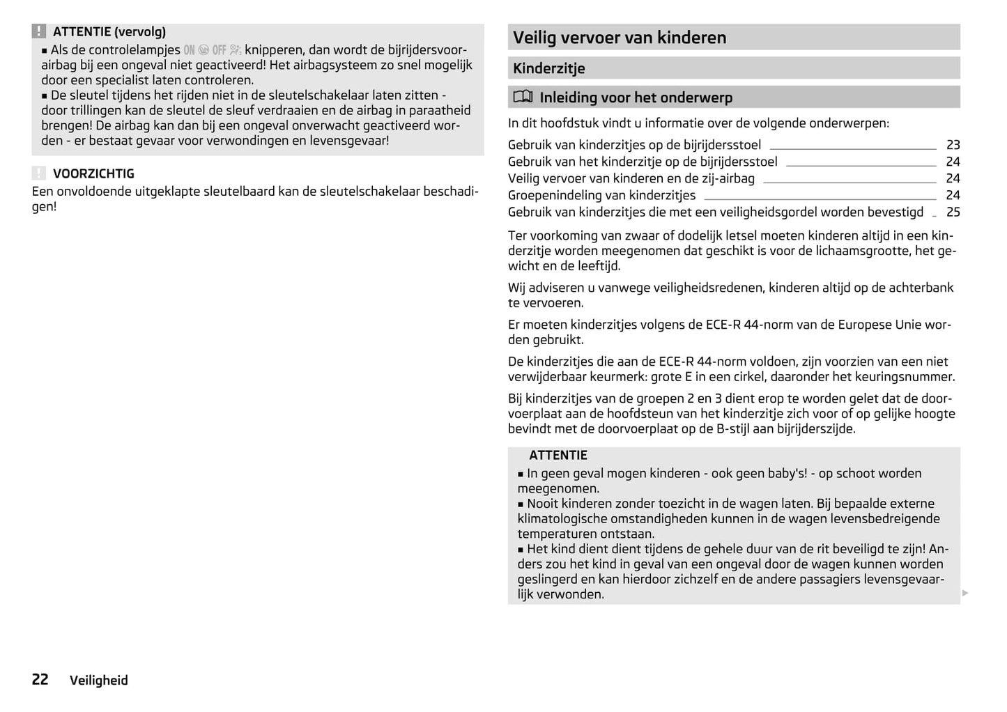 2013-2018 Skoda Yeti Bedienungsanleitung | Niederländisch