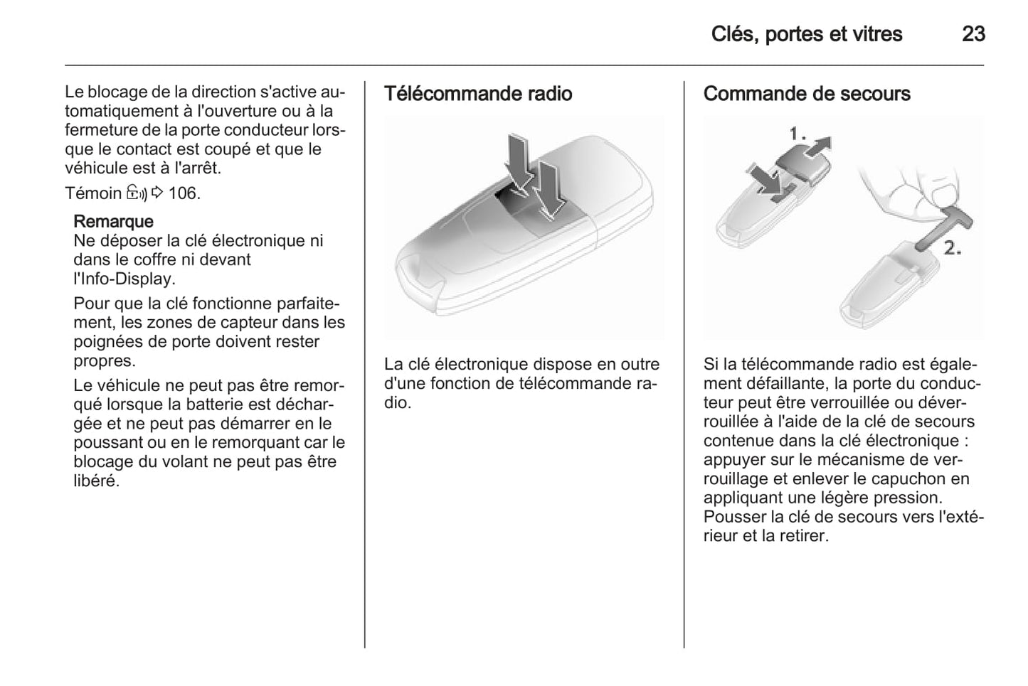 2007-2010 Opel Astra Owner's Manual | French