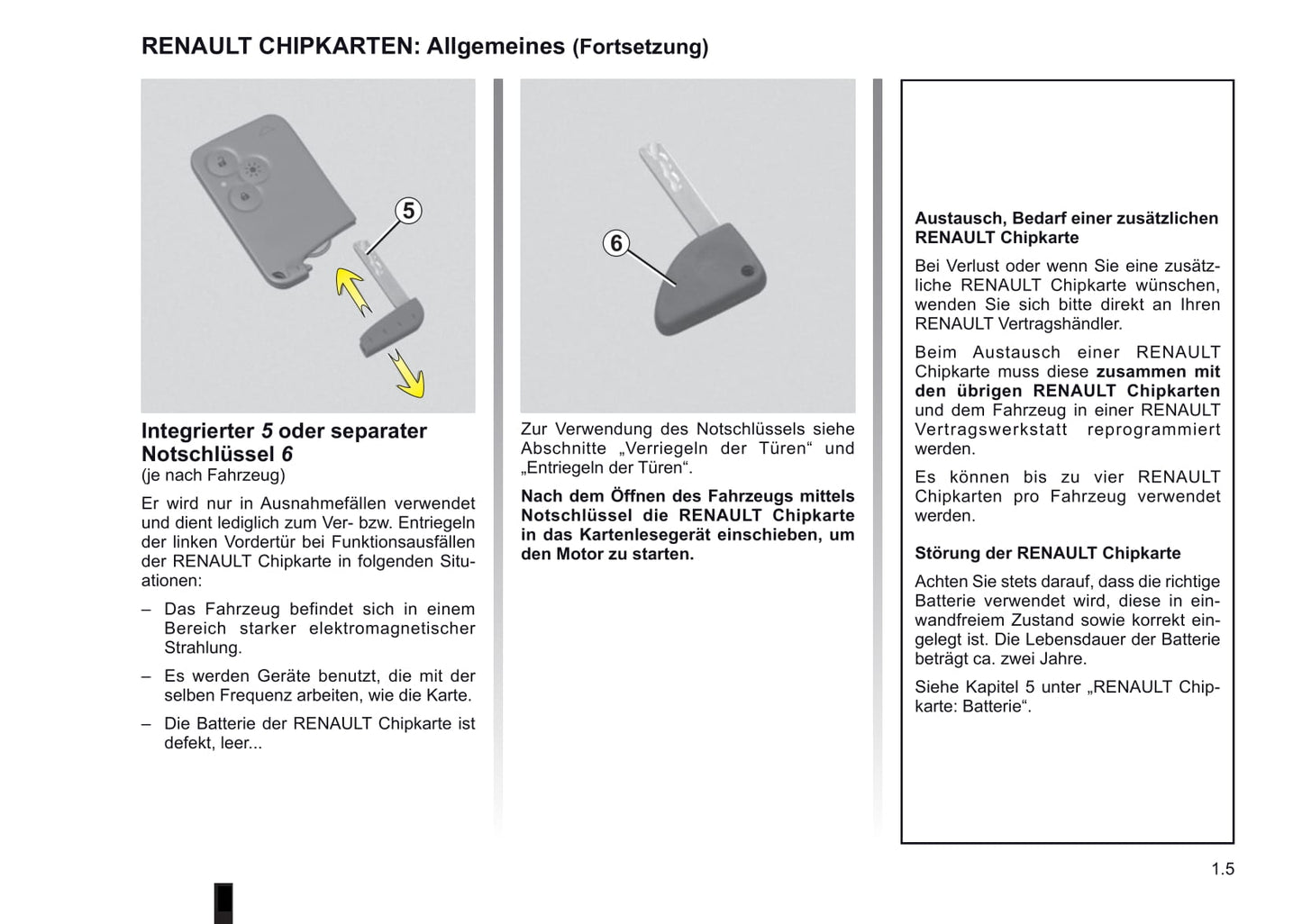 2009-2010 Renault Vel Satis Owner's Manual | German