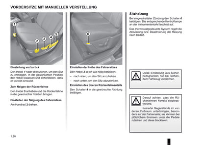 2009-2010 Renault Vel Satis Owner's Manual | German