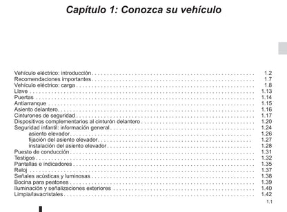 2018-2019 Renault Twizy Bedienungsanleitung | Spanisch