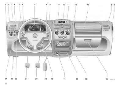 2003-2007 Opel Agila Bedienungsanleitung | Niederländisch