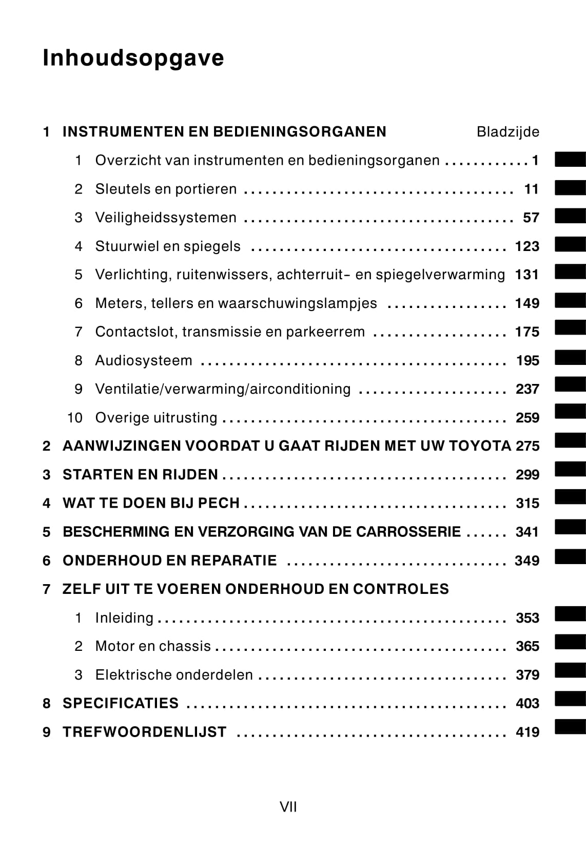 2006-2008 Toyota Avensis Bedienungsanleitung | Niederländisch