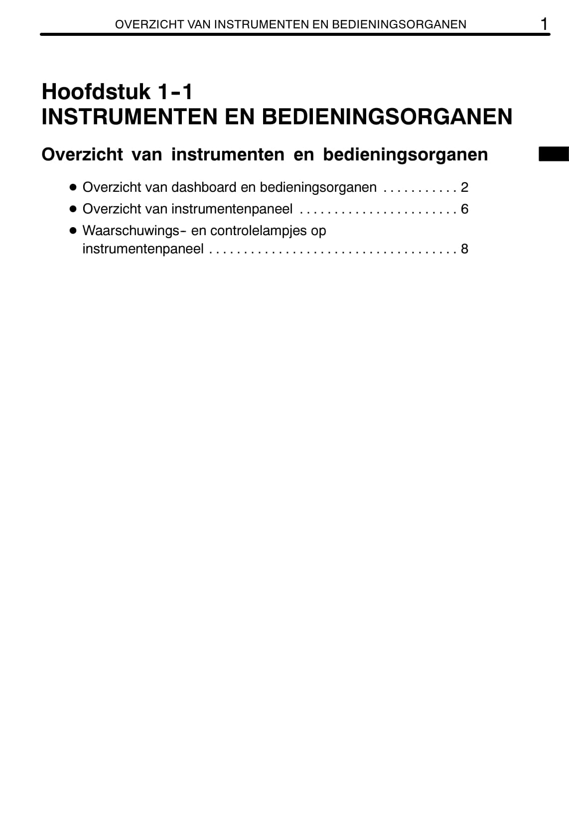 2006-2008 Toyota Avensis Bedienungsanleitung | Niederländisch