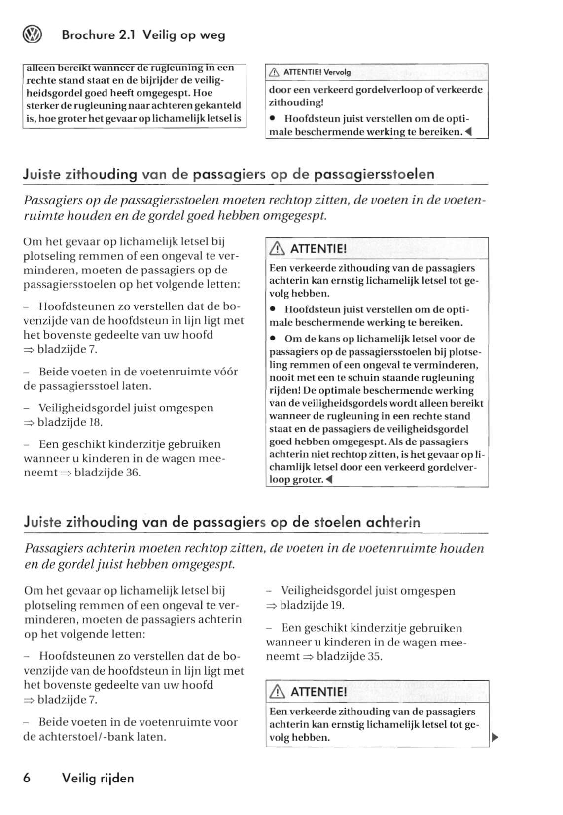 2004-2010 Volkswagen Caddy Owner's Manual | Dutch