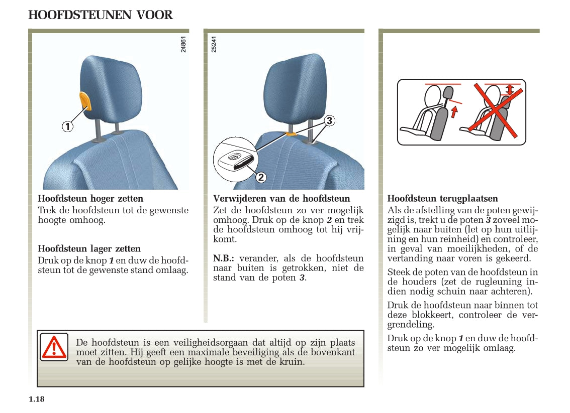 2005-2007 Renault Clio Bedienungsanleitung | Niederländisch