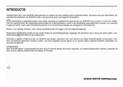 2005-2006 Suzuki Grand Vitara Bedienungsanleitung | Niederländisch