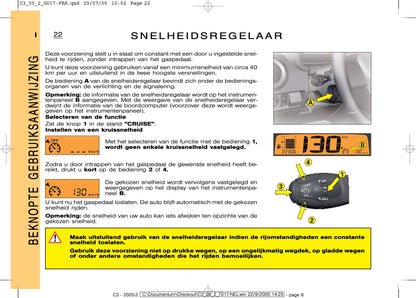 2005-2007 Citroën C3 Bedienungsanleitung | Niederländisch