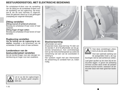 2011-2012 Renault Scénic Bedienungsanleitung | Niederländisch