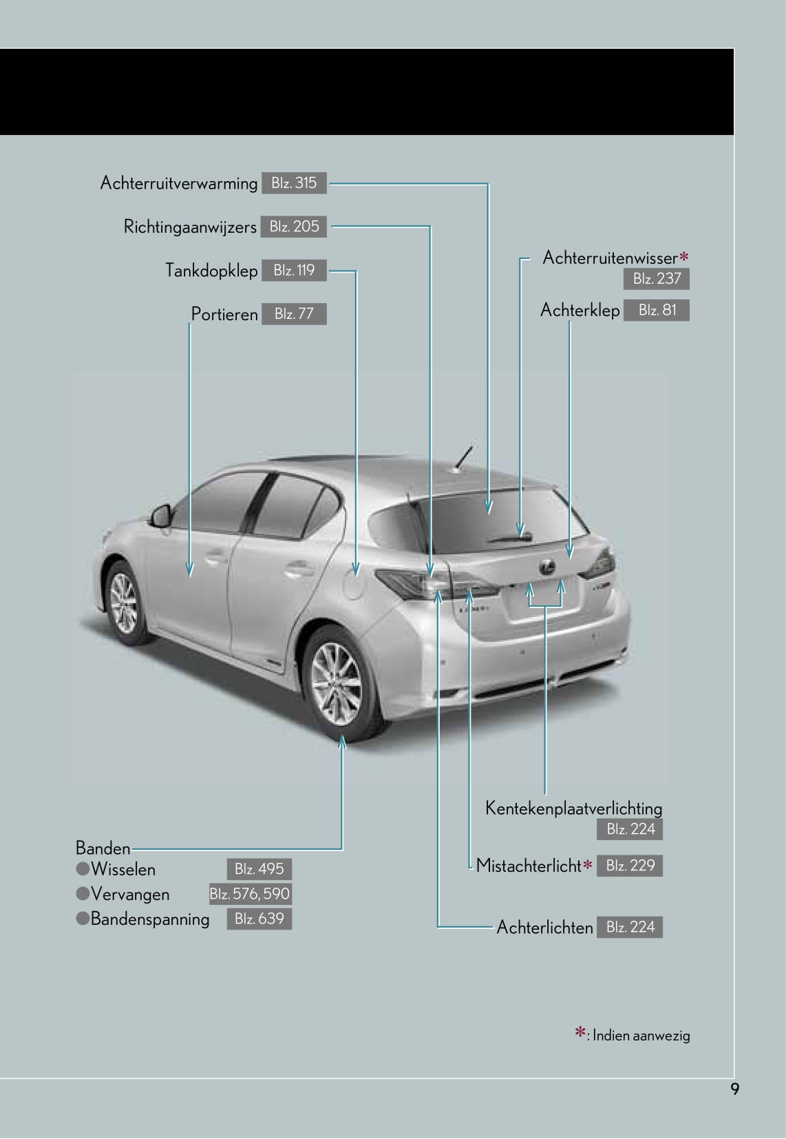 2011-2012 Lexus CT 200h Bedienungsanleitung | Niederländisch