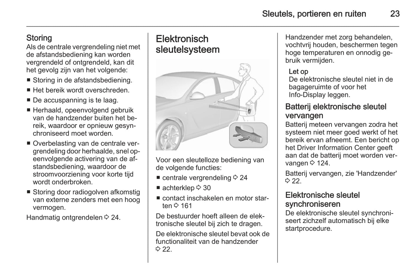 2015 Opel Insignia Owner's Manual | Dutch