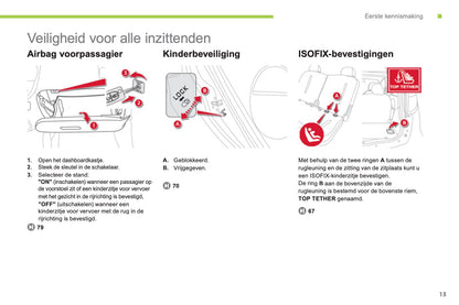 2012-2014 Citroën C-Zero Bedienungsanleitung | Niederländisch