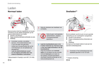 2012-2014 Citroën C-Zero Bedienungsanleitung | Niederländisch