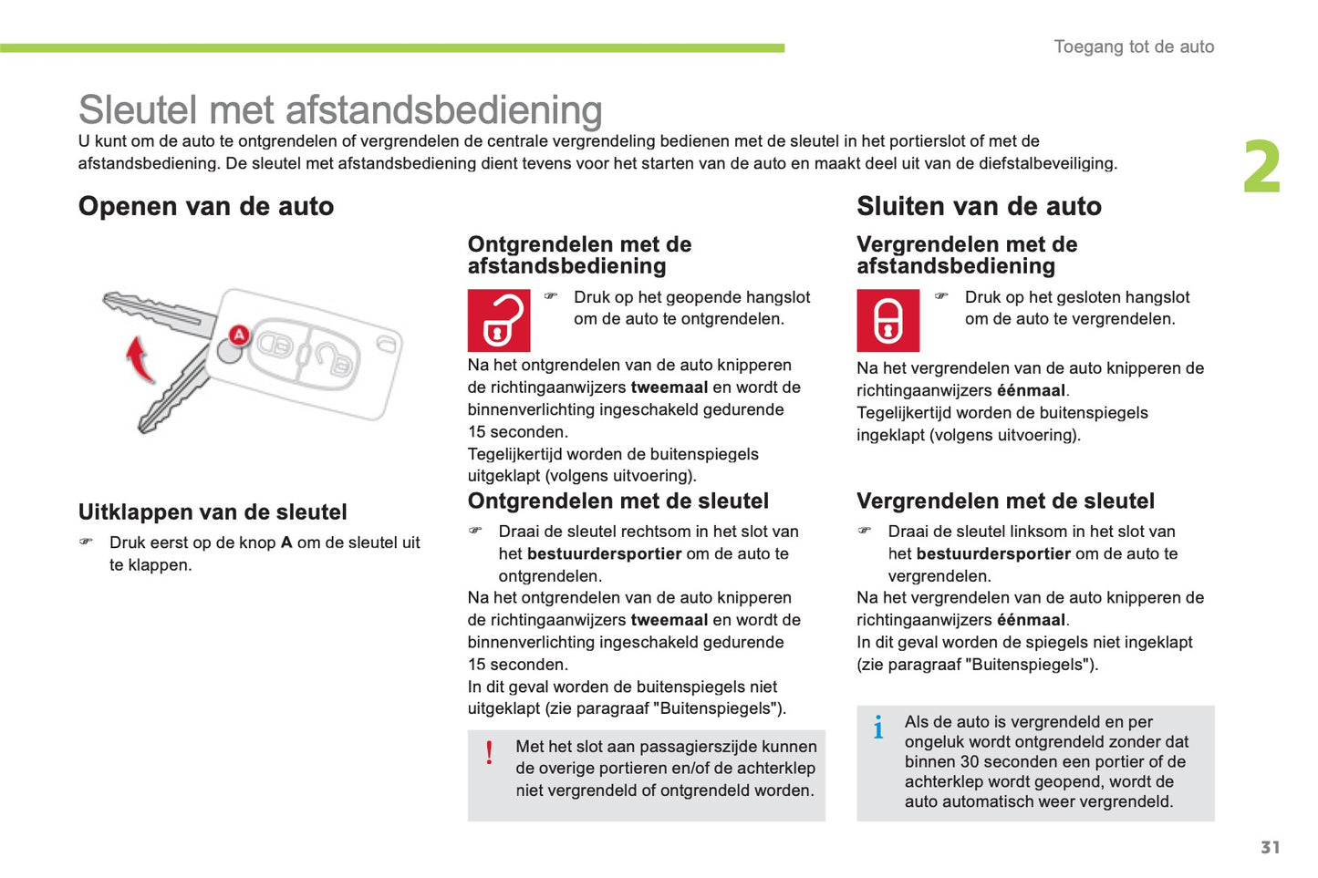 2012-2014 Citroën C-Zero Bedienungsanleitung | Niederländisch