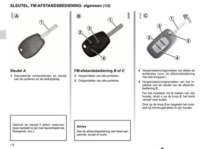 2012 Renault Clio Owner's Manual | Dutch