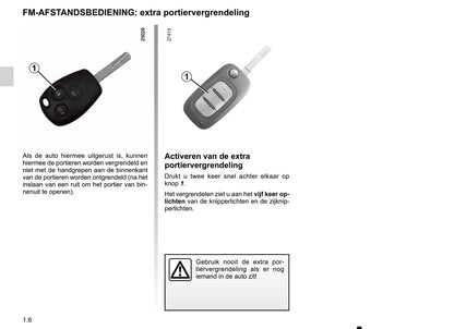 2012 Renault Clio Bedienungsanleitung | Niederländisch