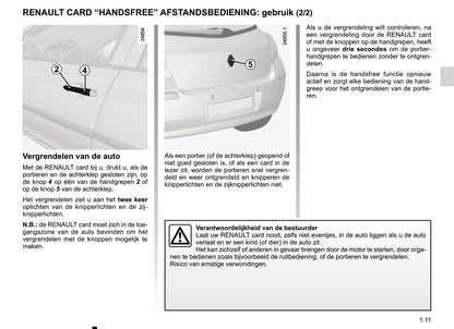 2012 Renault Clio Owner's Manual | Dutch