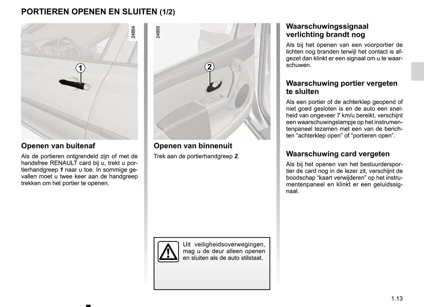 2012 Renault Clio Bedienungsanleitung | Niederländisch