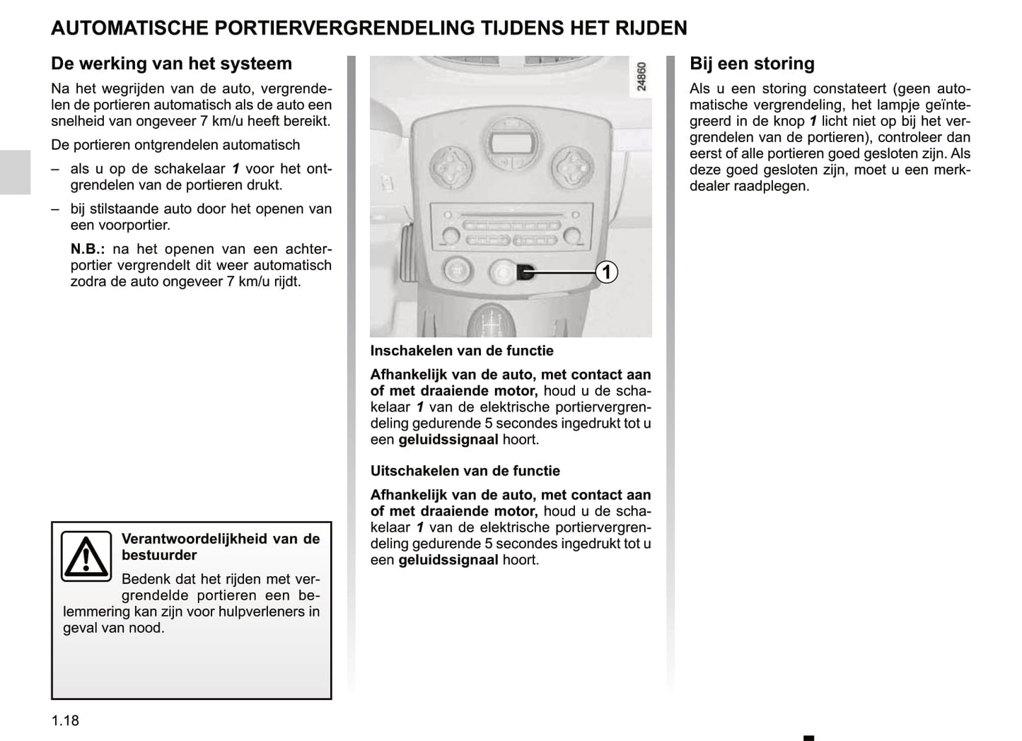 2012 Renault Clio Bedienungsanleitung | Niederländisch