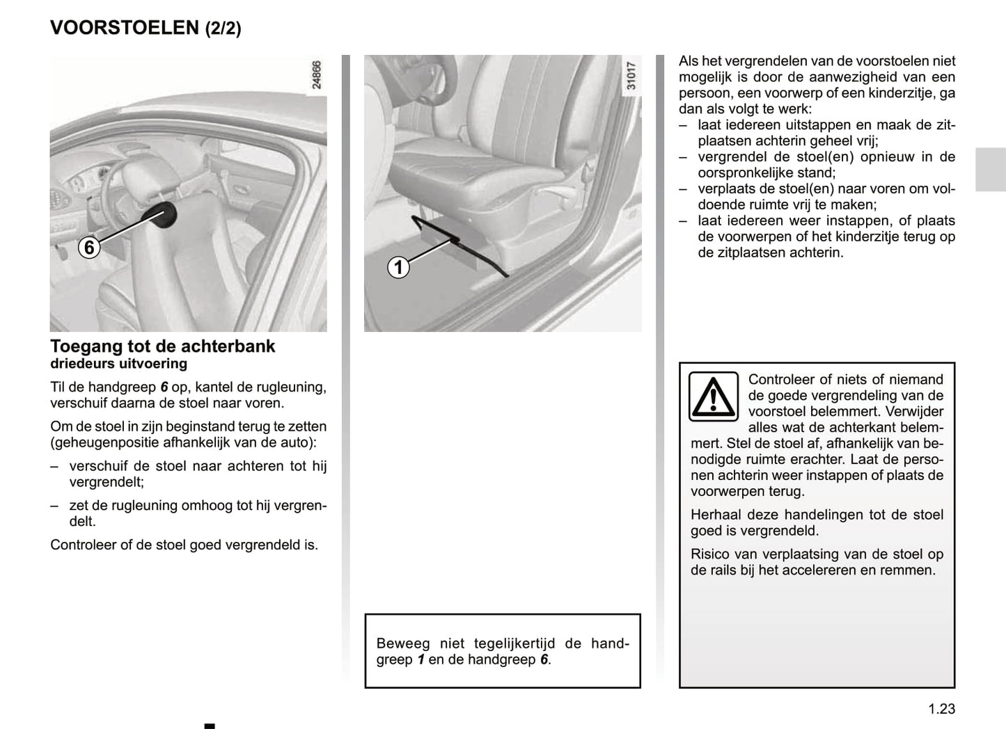 2012 Renault Clio Bedienungsanleitung | Niederländisch