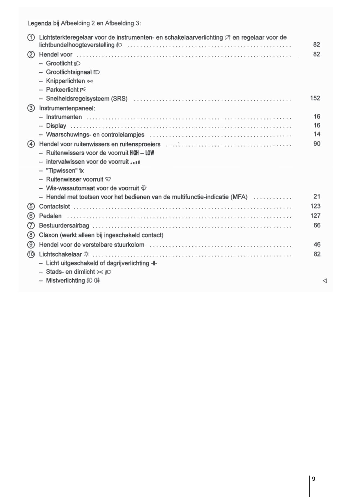 2009-2015 Volkswagen Amarok Owner's Manual | Dutch