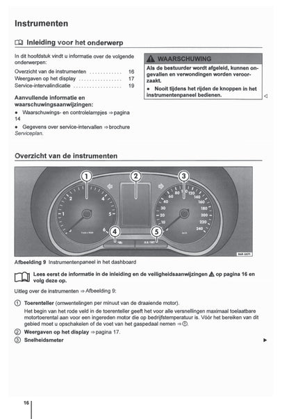 2009-2015 Volkswagen Amarok Owner's Manual | Dutch