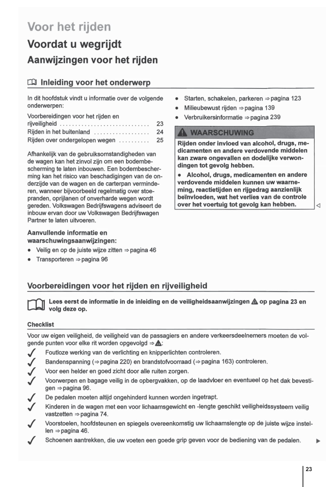 2009-2015 Volkswagen Amarok Owner's Manual | Dutch