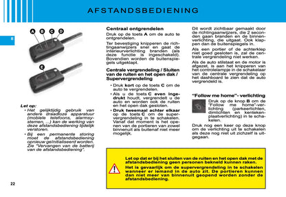 2008 Citroën C5 Owner's Manual | Dutch