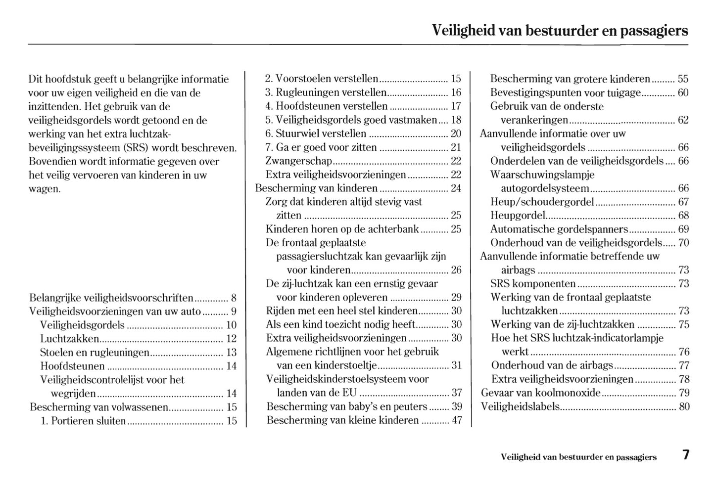 2005-2006 Honda Jazz Bedienungsanleitung | Niederländisch