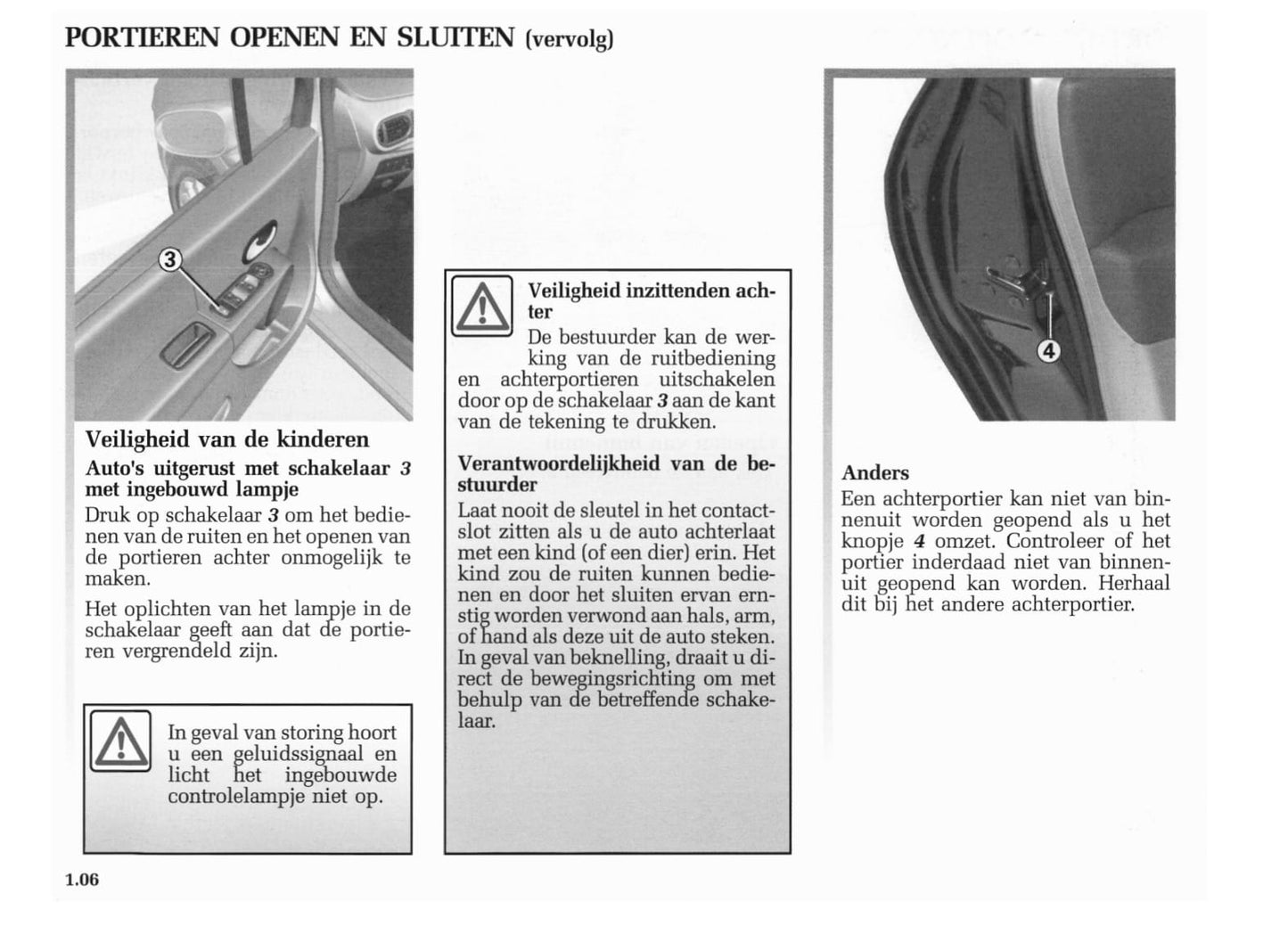 2004-2005 Renault Modus Bedienungsanleitung | Niederländisch