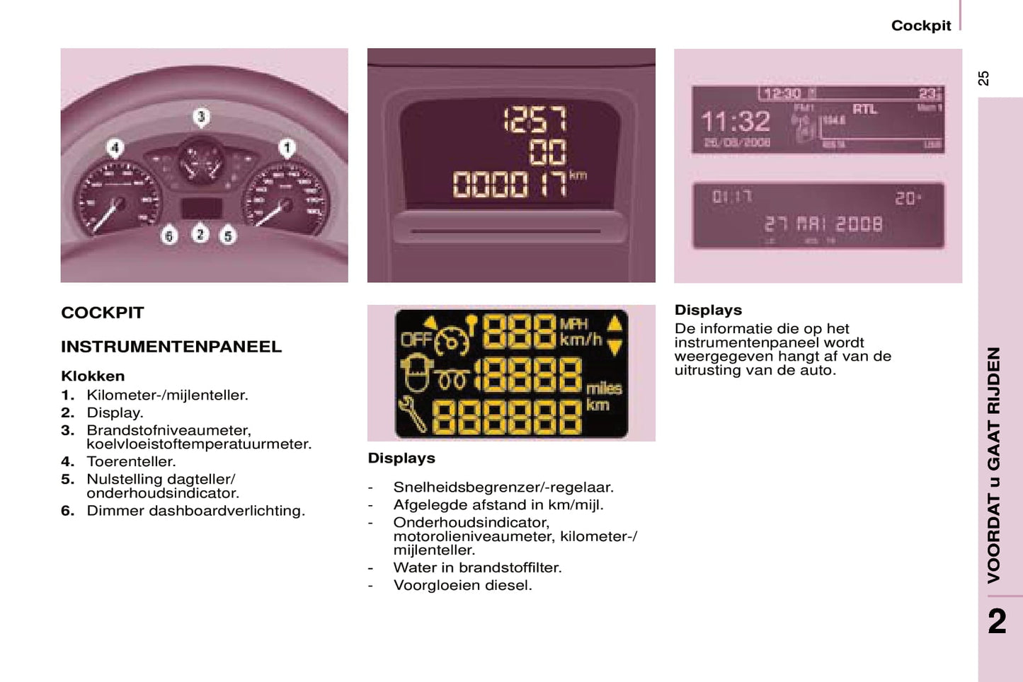 2013-2014 Citroën Jumper Owner's Manual | Dutch