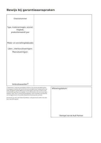 2018-2019 Audi A4/RS 4/S4 Bedienungsanleitung | Niederländisch