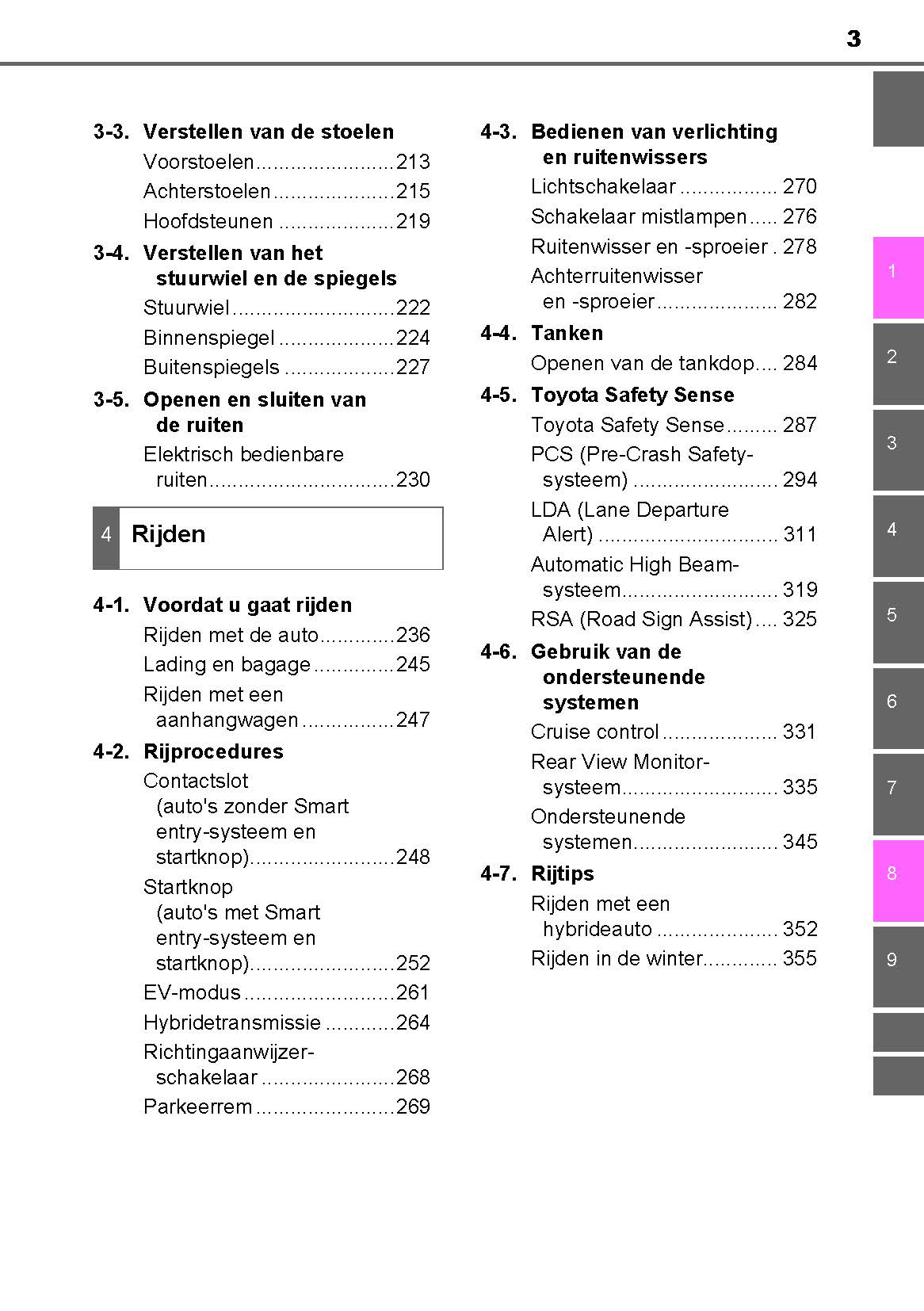 2019-2020 Toyota Yaris Hyrbid Owner's Manual | Dutch