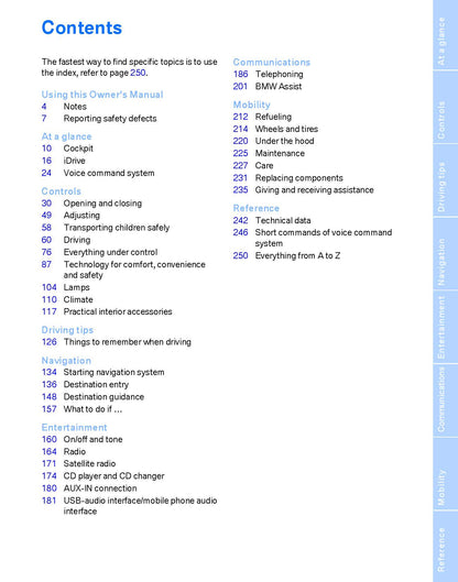 2009 BMW 6 Series Coupé/6 Series Cabriolet Owner's Manual | English