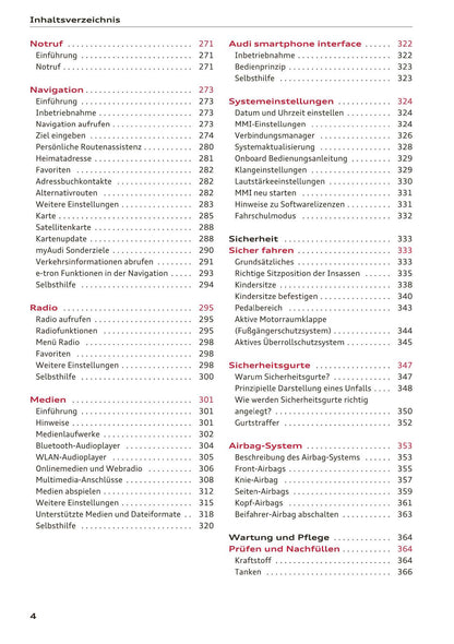 2016-2018 Audi A3 Bedienungsanleitung | Deutsch