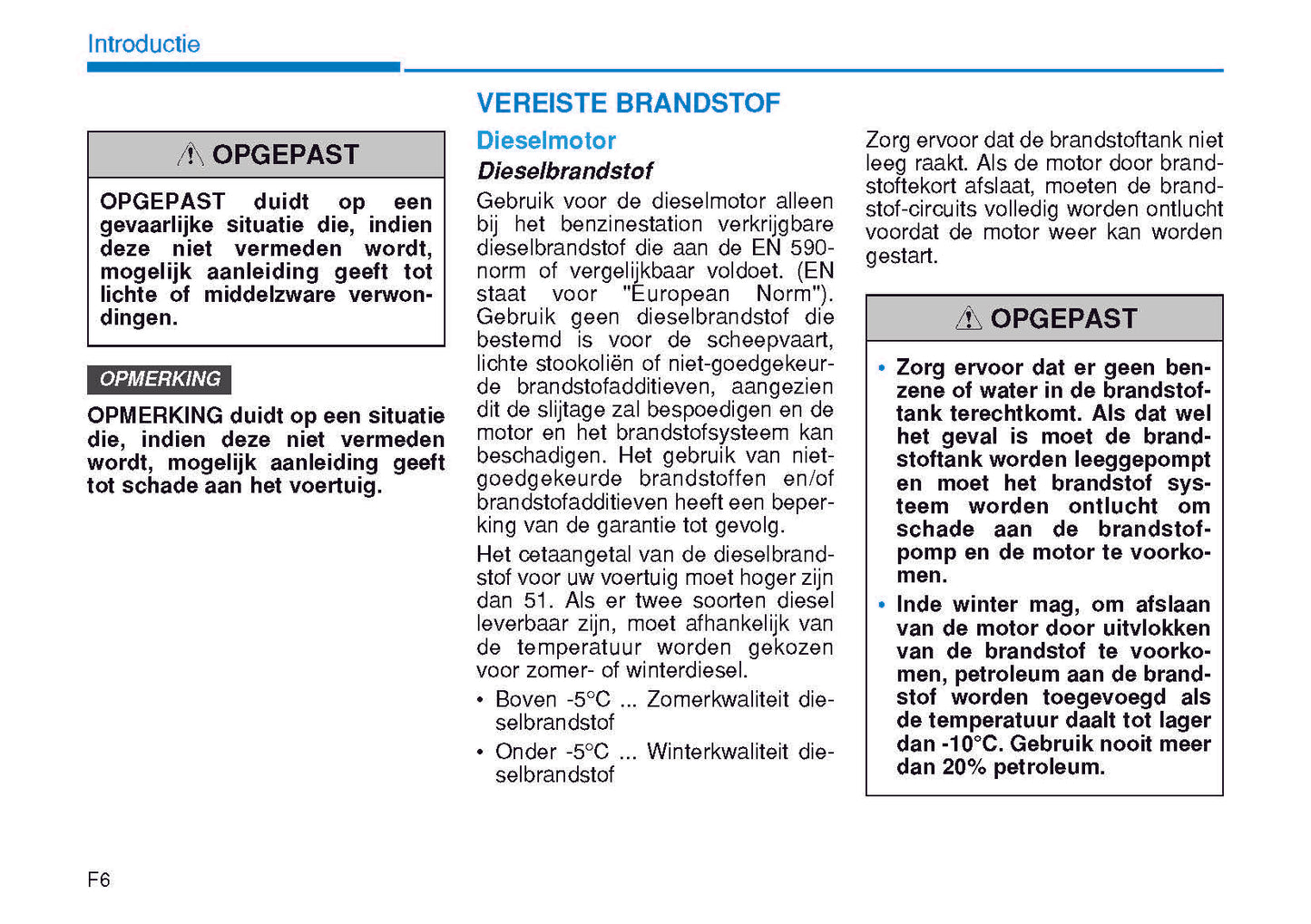 2015-2016 Hyundai H350 Owner's Manual | Dutch