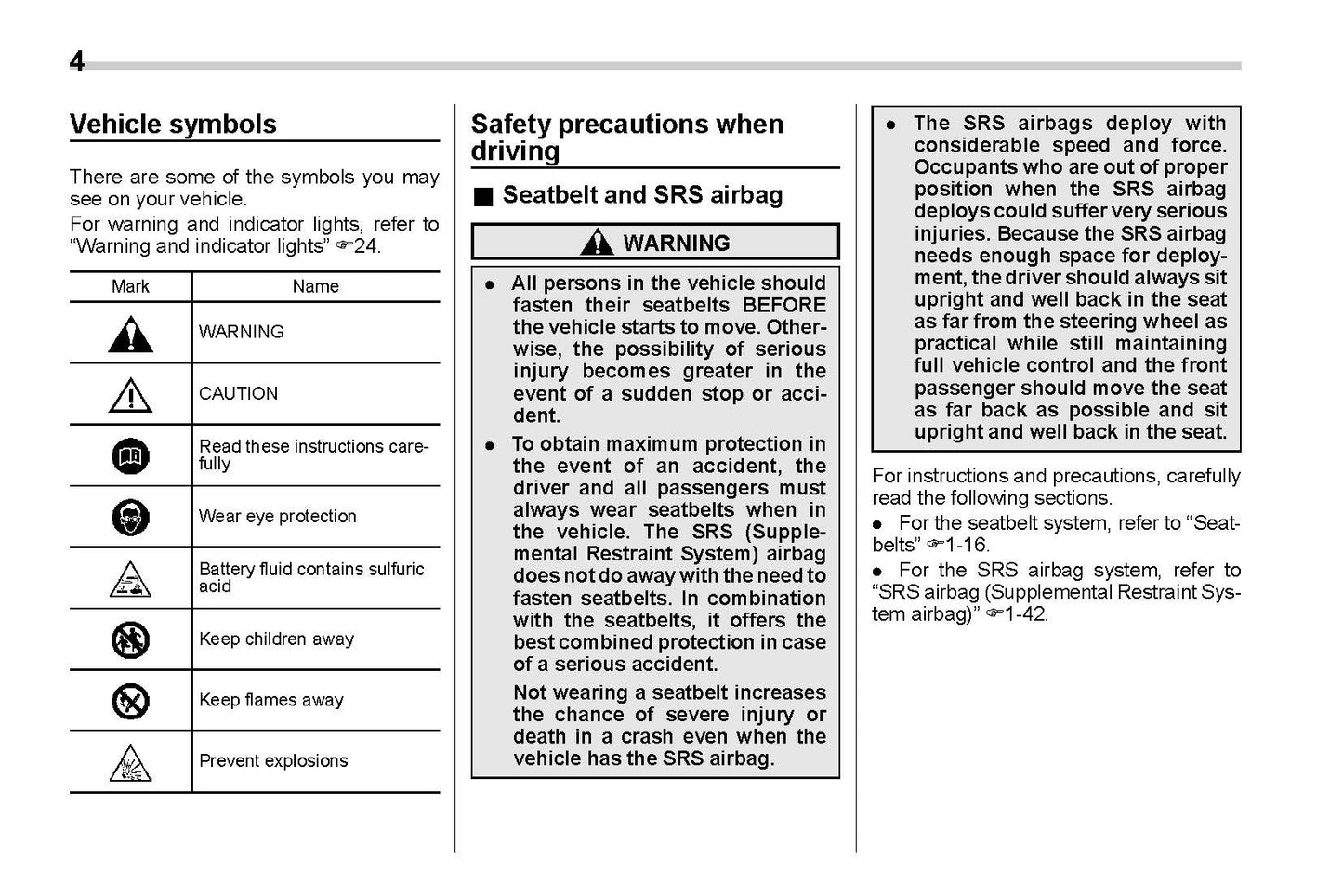 2019 Subaru Legacy/Outback Owner's Manual | English